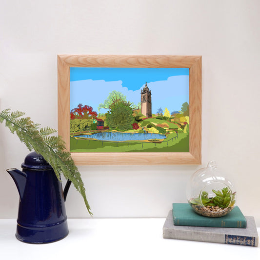Bristol's Brandon Hill Digital Print | Wall Art