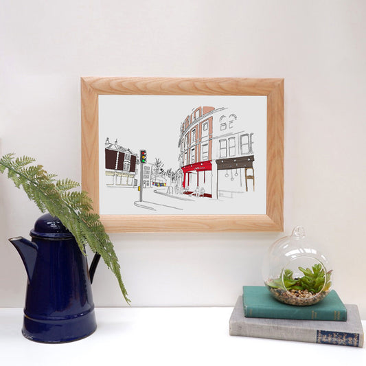 Bristol's Stokes Croft digital Print wall art