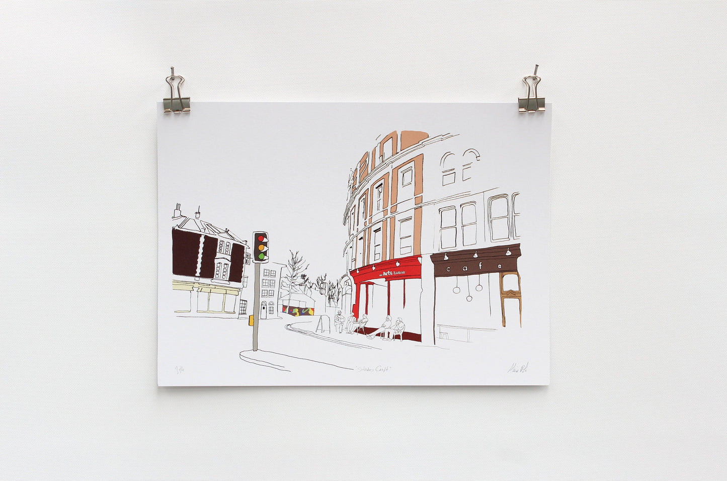 Bristol's Stokes Croft digital Print wall art