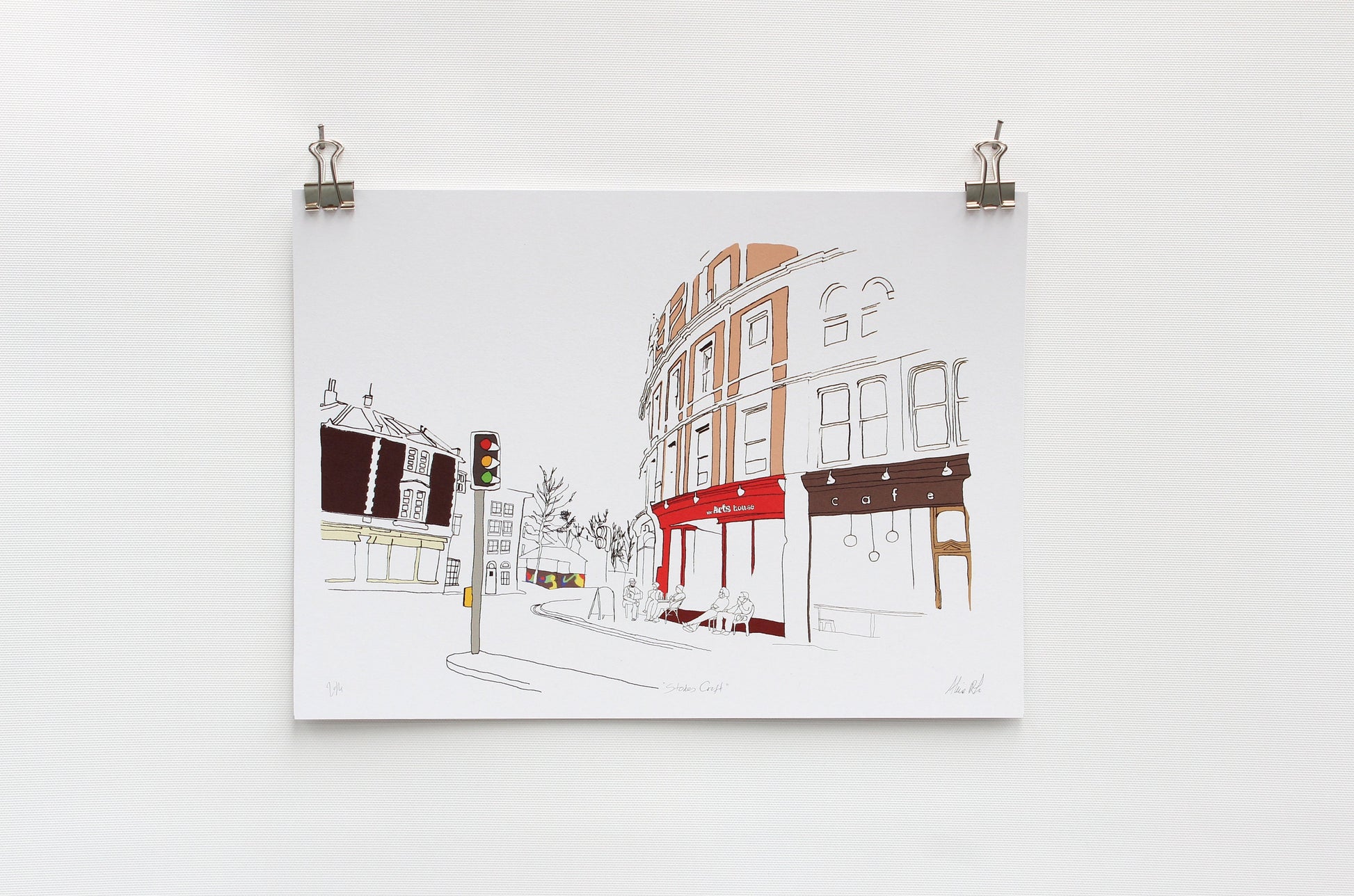 Bristol's Stokes Croft digital Print wall art
