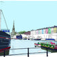 Bristol's The Thekla ship digital Print wall art