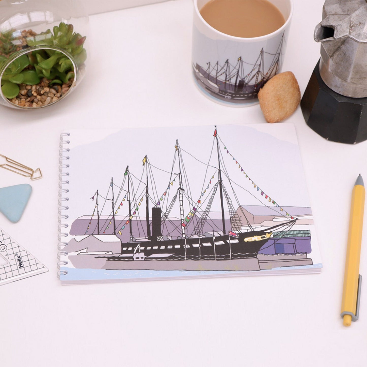 Bristol's ss Grest Britain ship Notebook