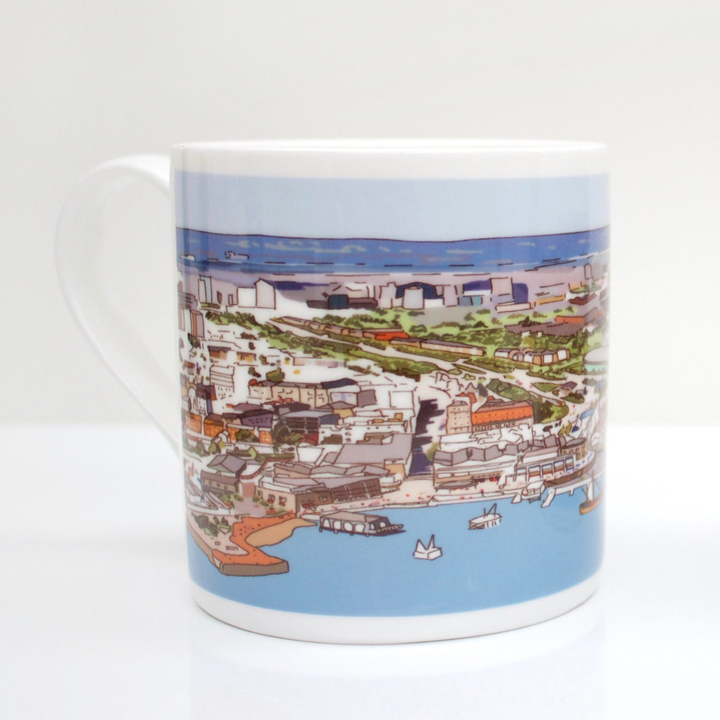 Cardiff Bay Bone China Mug