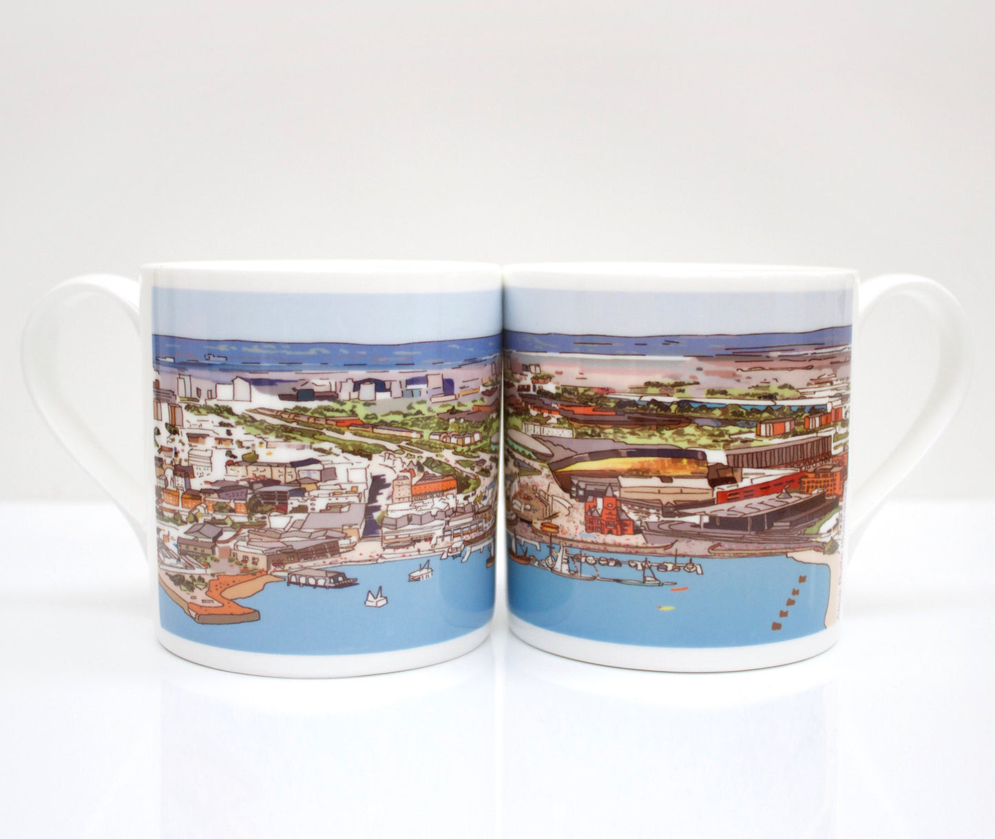 Cardiff Bay Bone China Mug