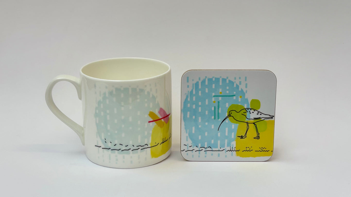 Curlew Song Coaster