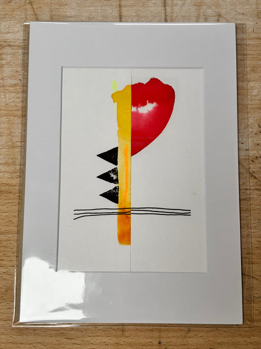 A5 original art work. Mixed media -16