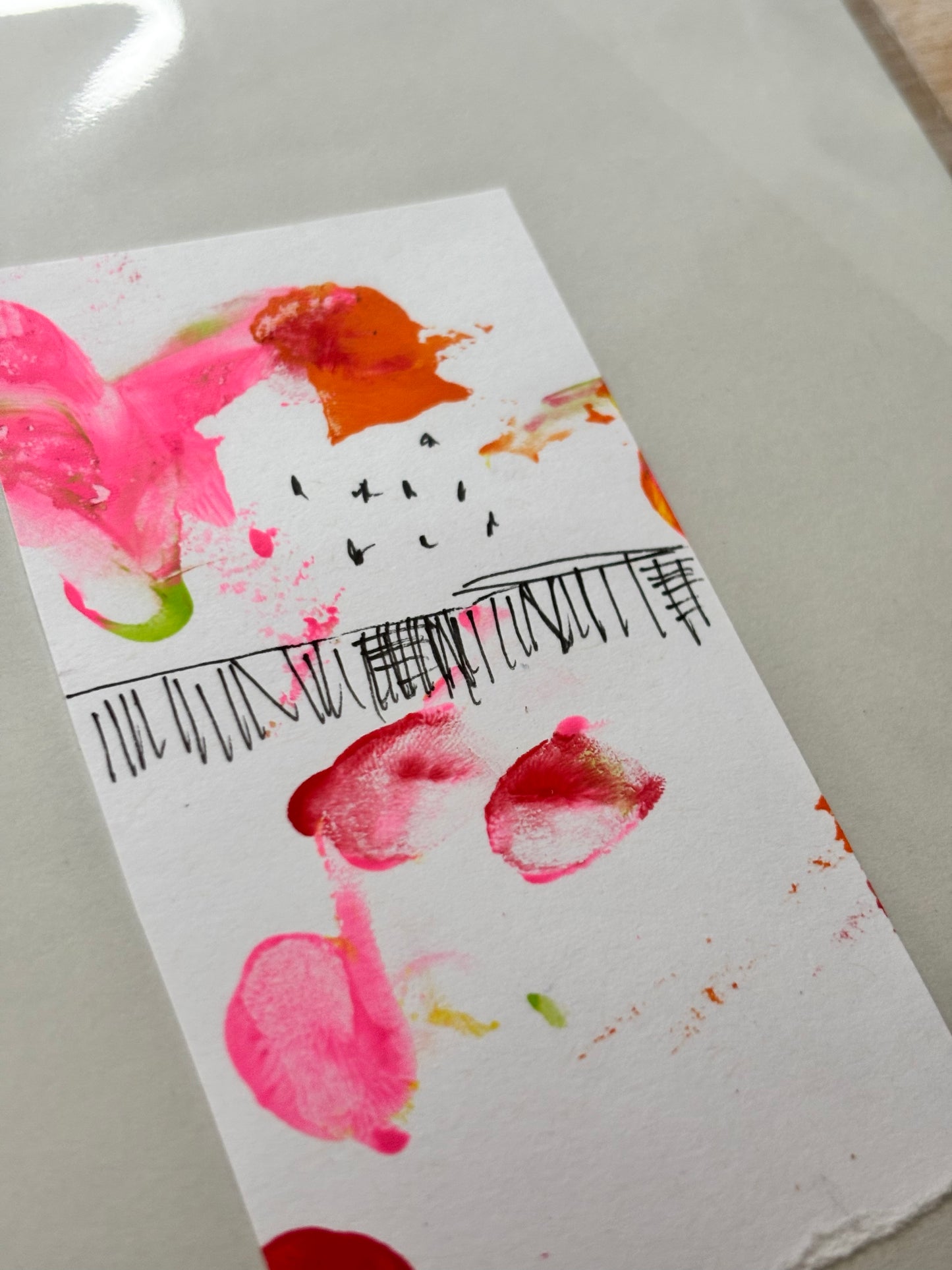 A5 original art work. Mixed media -1