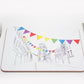 Park Street, Bistol colourful Bunting Placemat