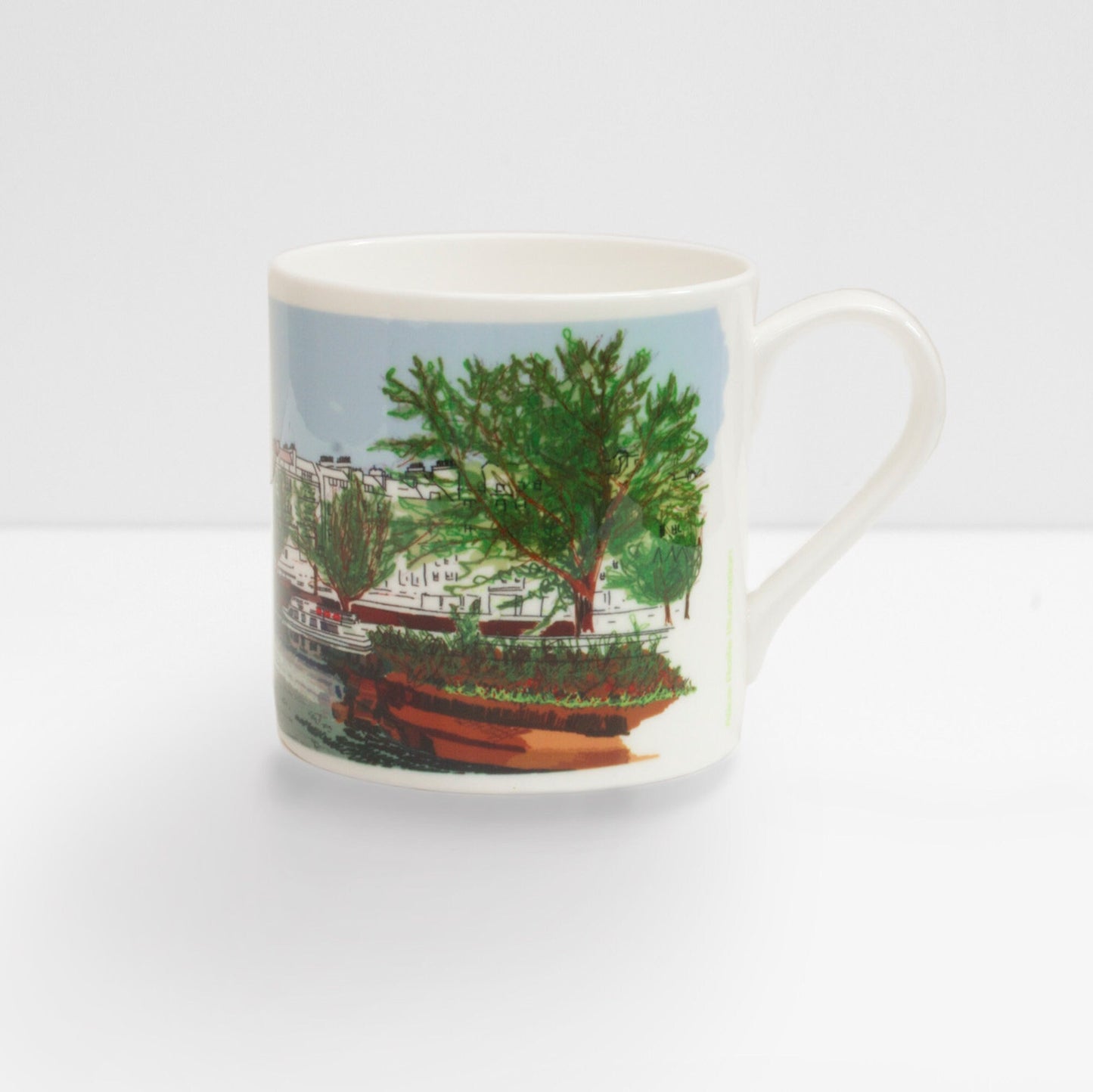 Pultney Bridge Bath Bone China Mug
