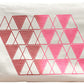 Red/Pink Geometric design Laptop sleeve 13"