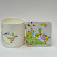 Red Shank Song Coaster
