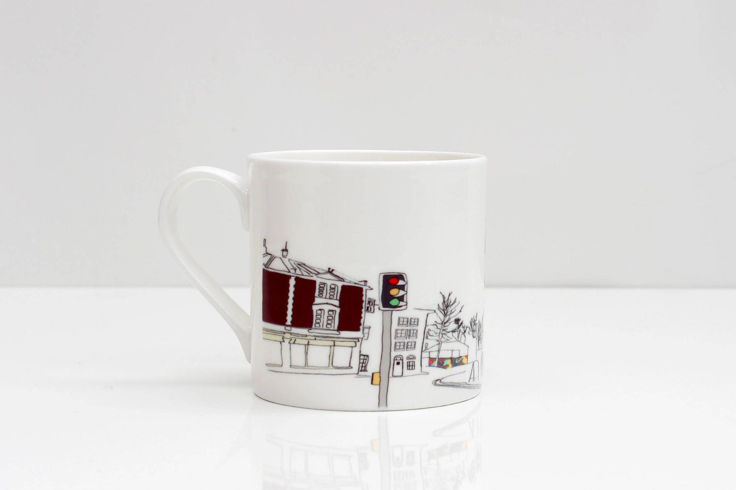 Stokes Croft Bristol Bone China Mug | Bristol street art Mug | stokes croft art mug | Bone China Mug | Bristol Art, Bristol Graffiti Banksy