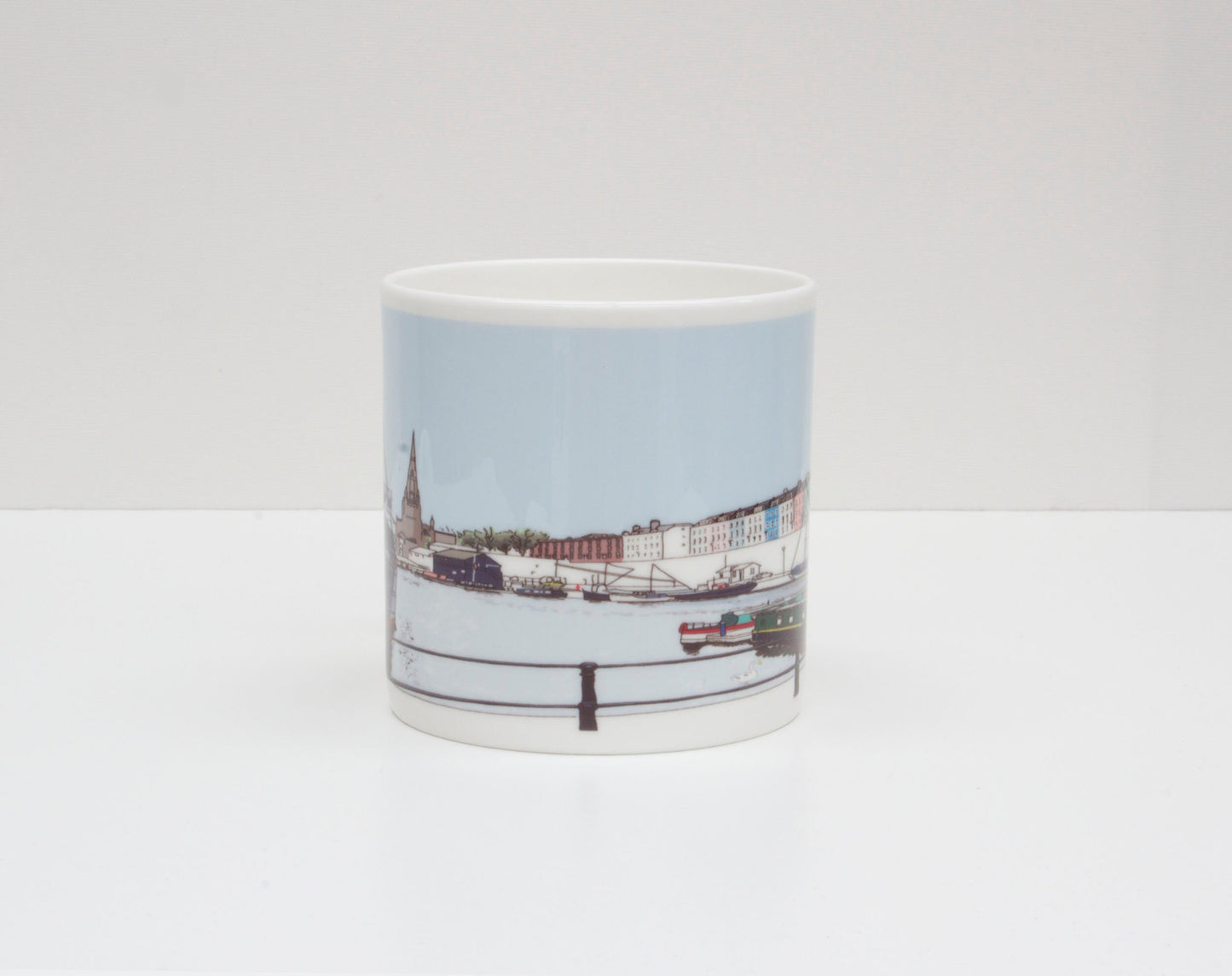 The Thelka Bone China Mug | Bristol Mug | Redcliff Brristol Mug | Boat mug | Sailing Mug | bone china mug