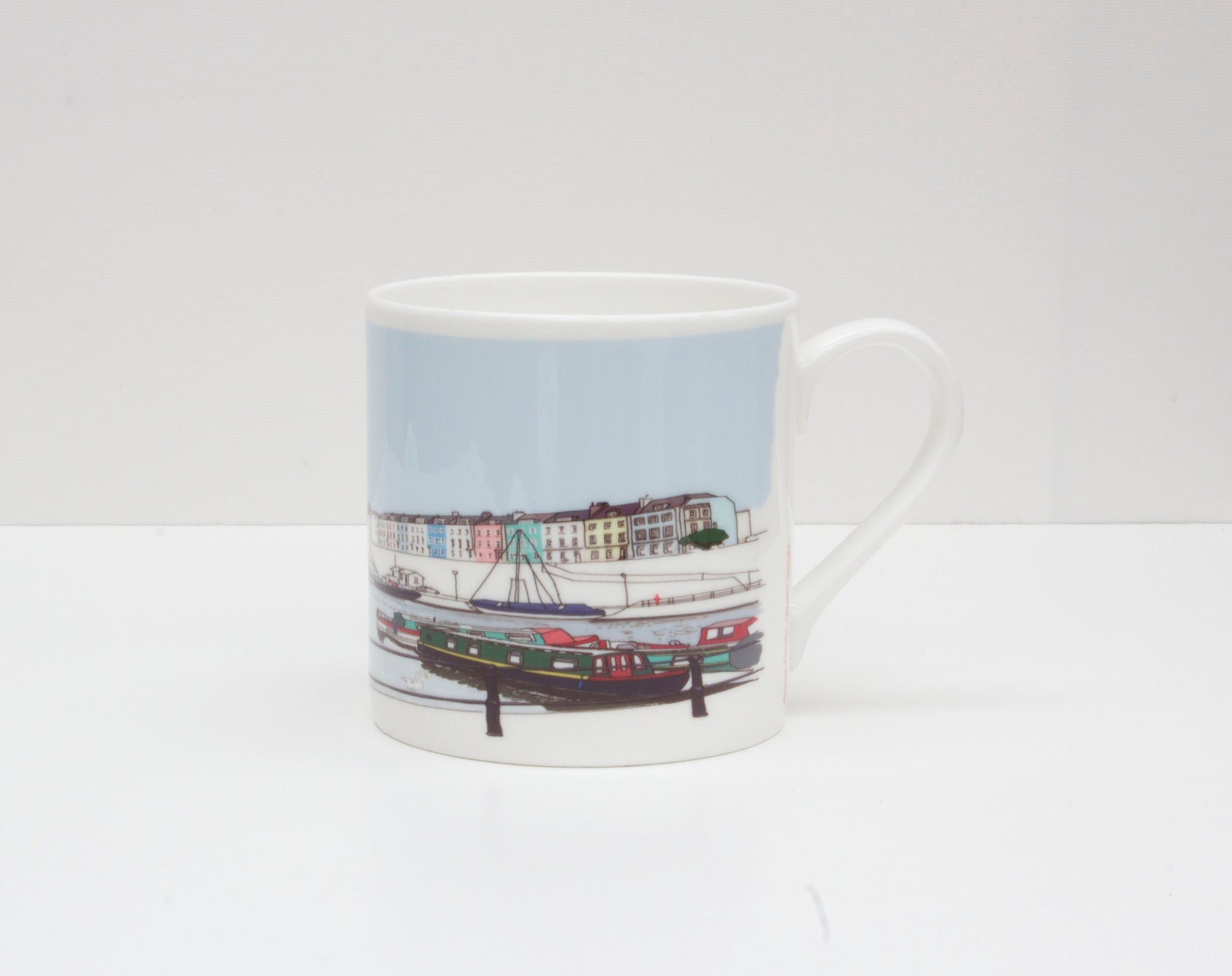 The Thelka Bone China Mug | Bristol Mug | Redcliff Brristol Mug | Boat mug | Sailing Mug | bone china mug