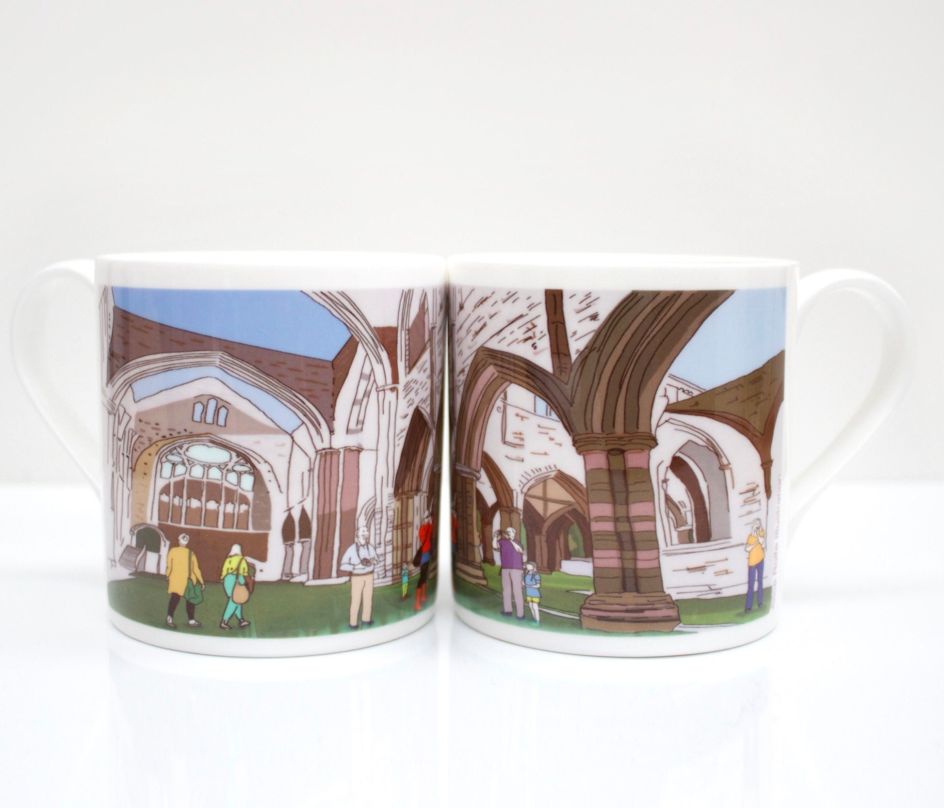Tintern Abbey Bone China Mug