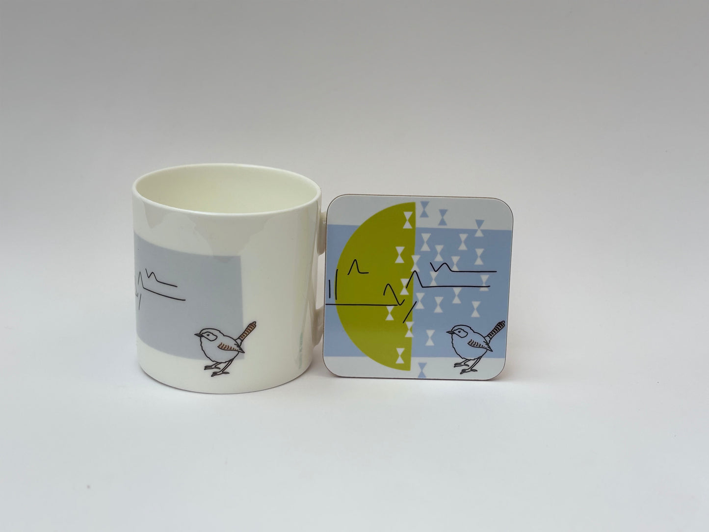 Wren Bird Song Coaster