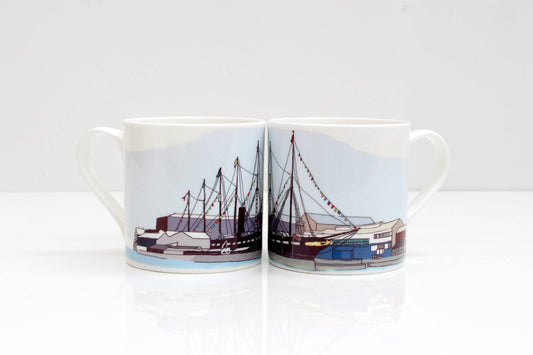 ss Great Britain Bone China Mug | The ss great Britain mug | Bristol Mug | Bone China Mug | Bristol Art | Bristol Ships | Bristol Boats