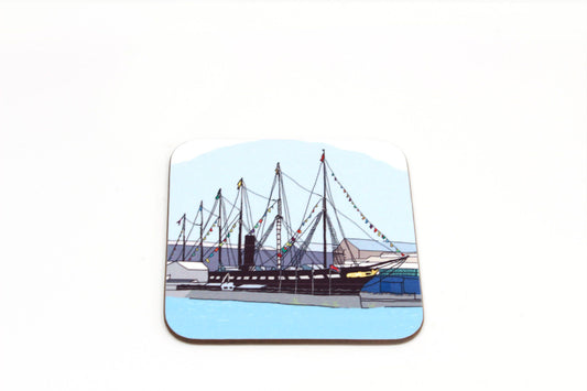 ss Great Britain Coaster | The ss great Britain coaster | Bristol coaster | Coaster | Bristol Art | Bristol Ships | Bristol Boats