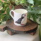 Puffins in Love Bone China Mug