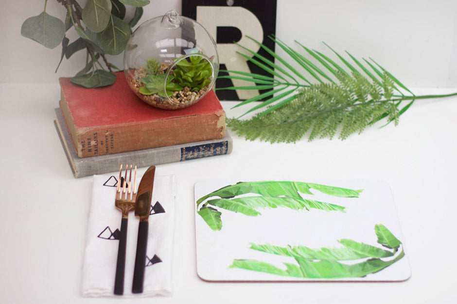 Set of Tropical Placemat