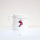 Shoe Laces Bone China Mug