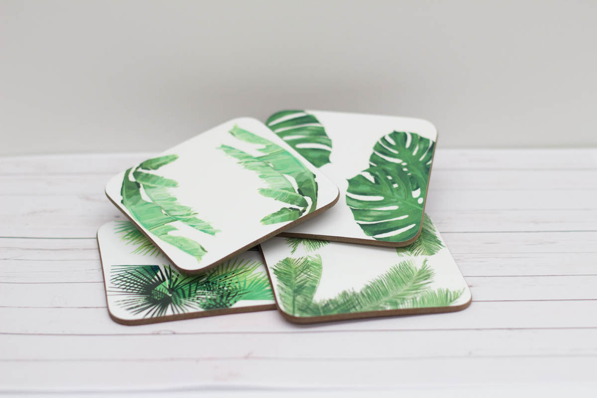 Banana Leaf Coaster - Tropical Collection