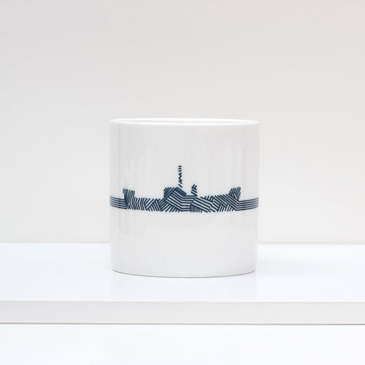 Dazzle Ship Bone China Mug