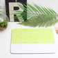 Sgraffito Lime Leaf Placemat
