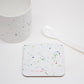 Multicoloured Splatter Bone China Mug