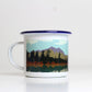 Seconds Lake enamel mug