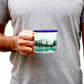 Weekend Explorer |  Lake & Forest Enamel Mug With Lid