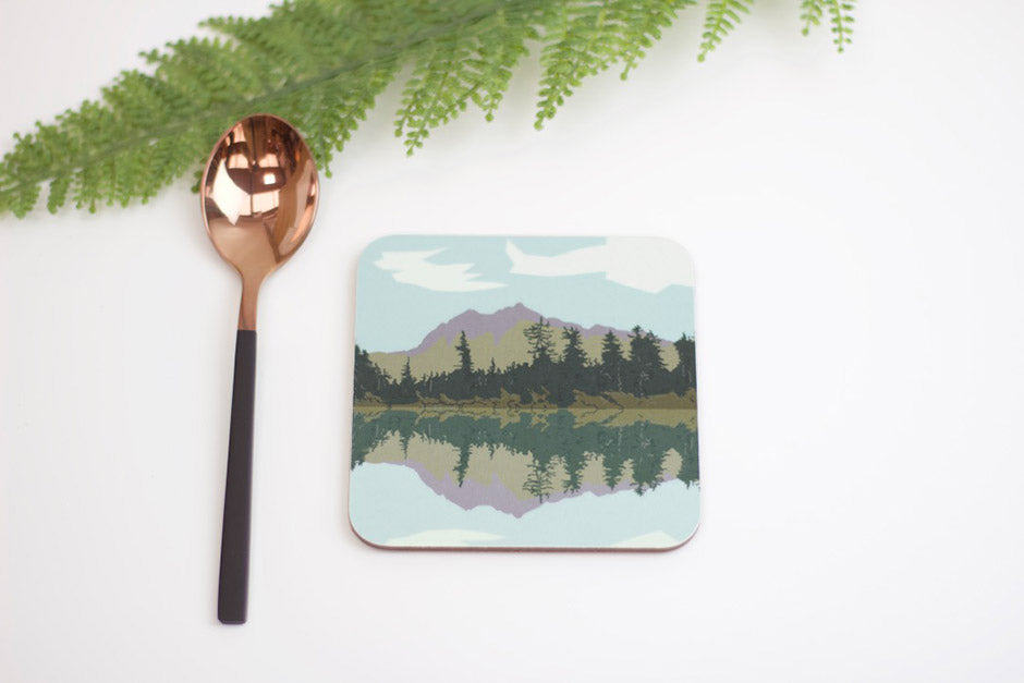 Weekend Explorer |  Lake & Forest Enamel Mug With Lid