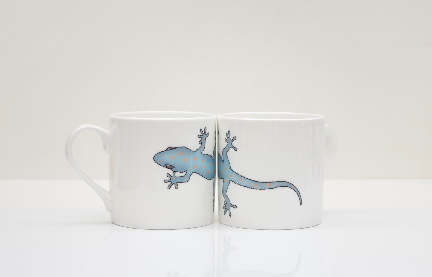 Gecko Bone China Mug