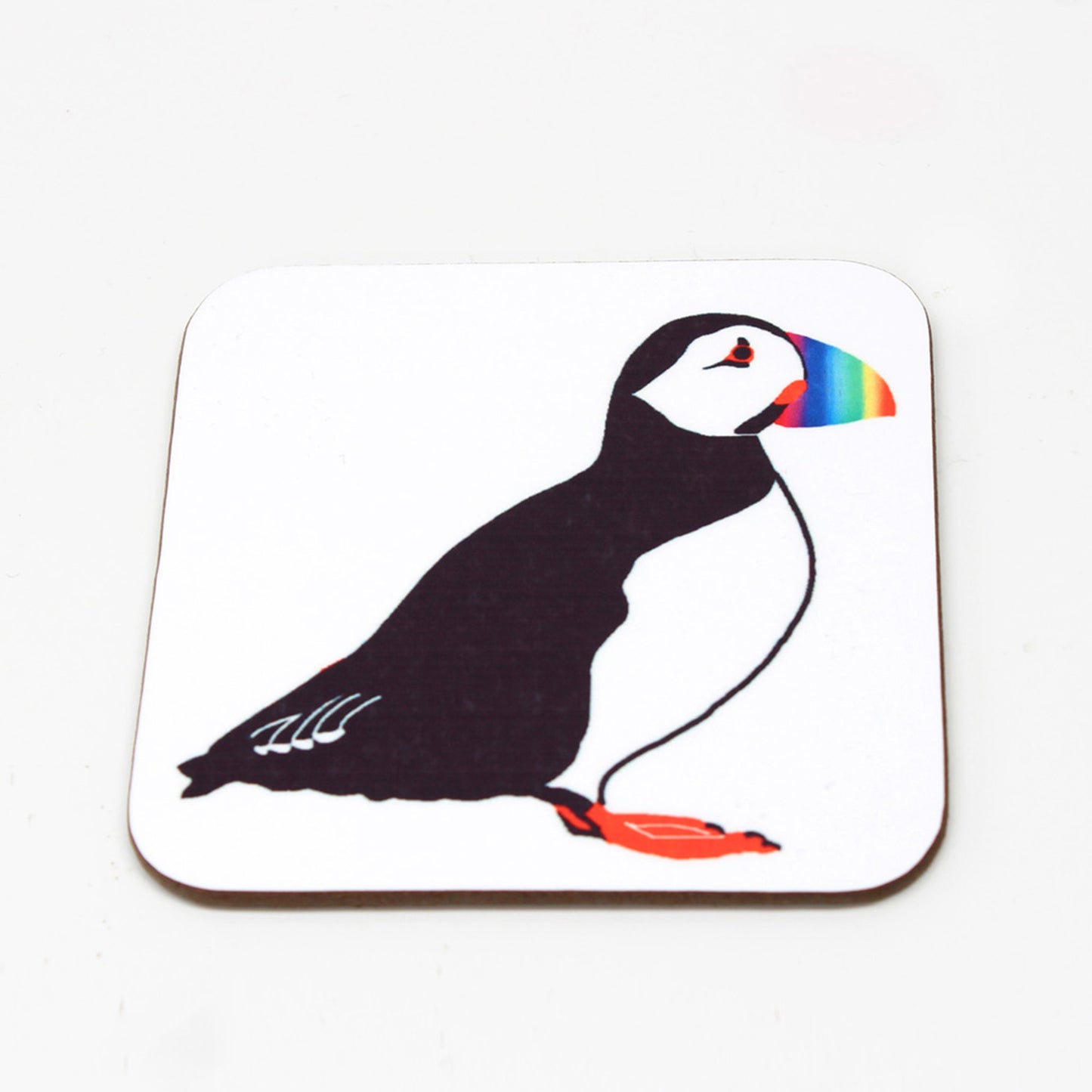 Puffins in Love Bone China Mug