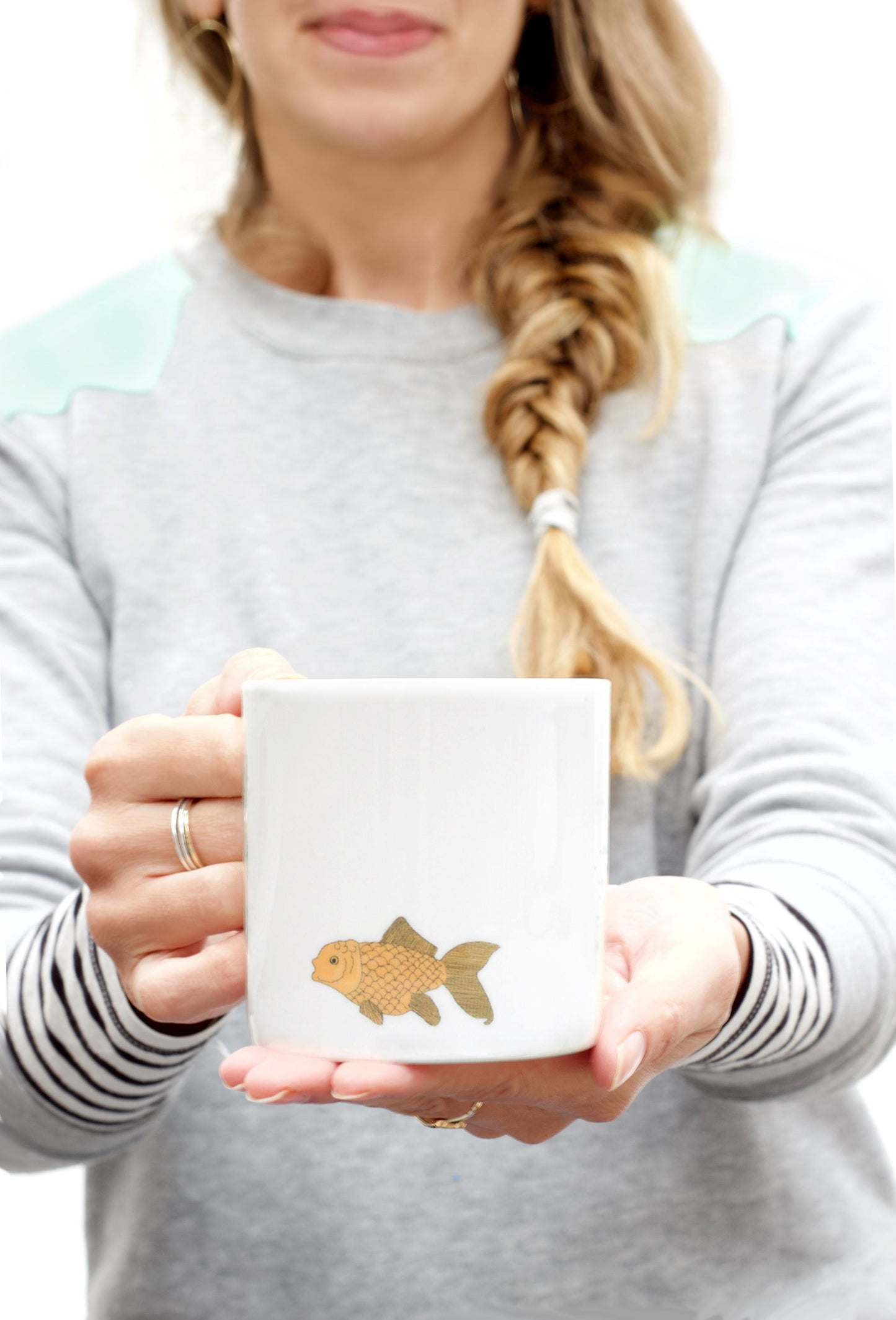 Anarchist Goldfish Bone China Mug