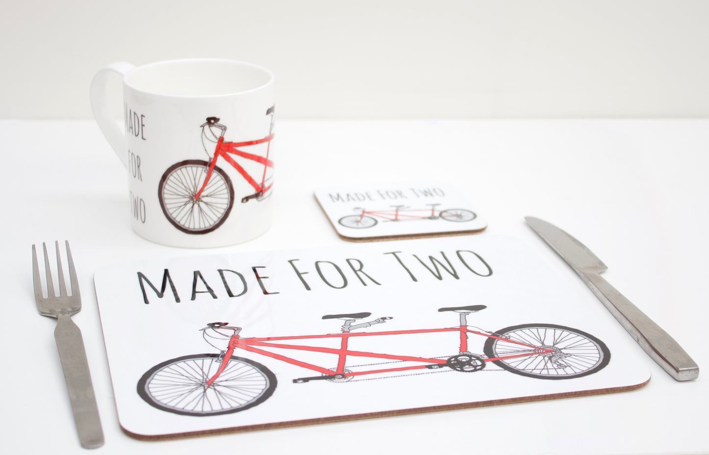 Tandem Bone China Mug