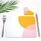 Orange|Pink Dip Placemat