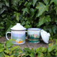 Weekend Explorer |  Lake & Forest Enamel Mug With Lid