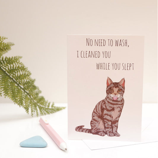 Cat Greetings Card