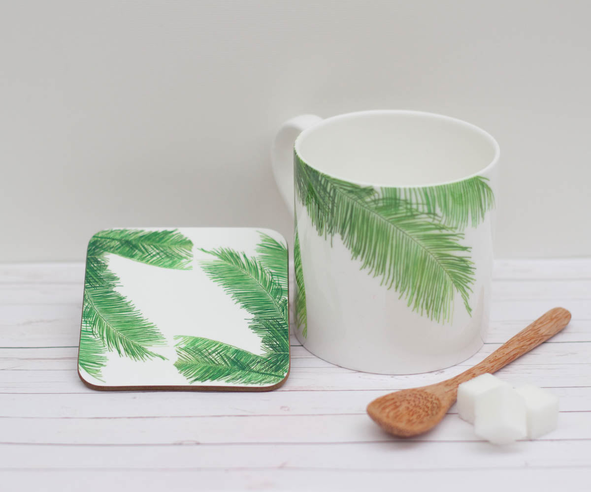 Palm Leaf Coaster - Tropical Collection
