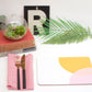 Orange|Pink Dip Placemat