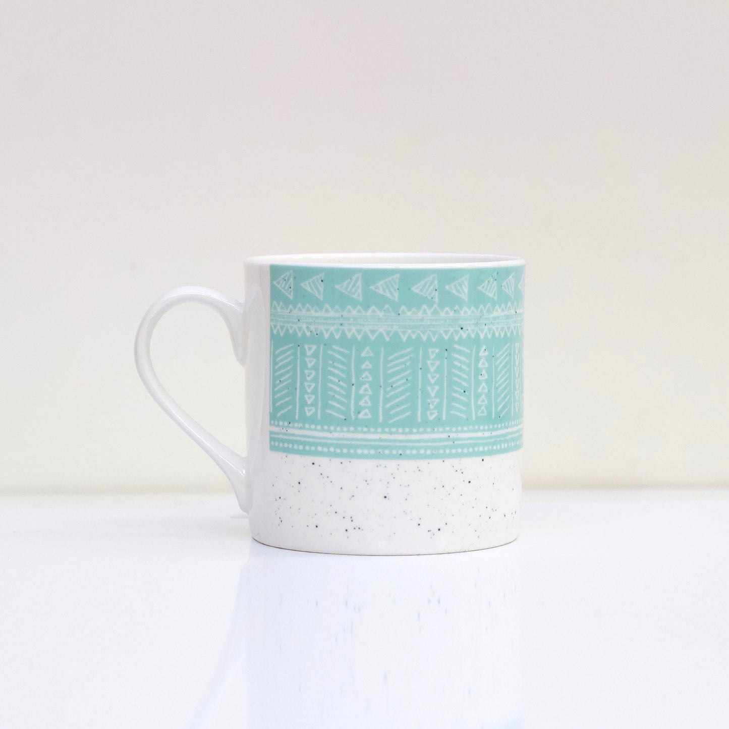 Sgraffito Bone China Mug Set
