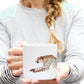 Cheetah Bone China Mug