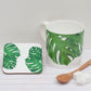 Cheese Leaf Bone China Mug