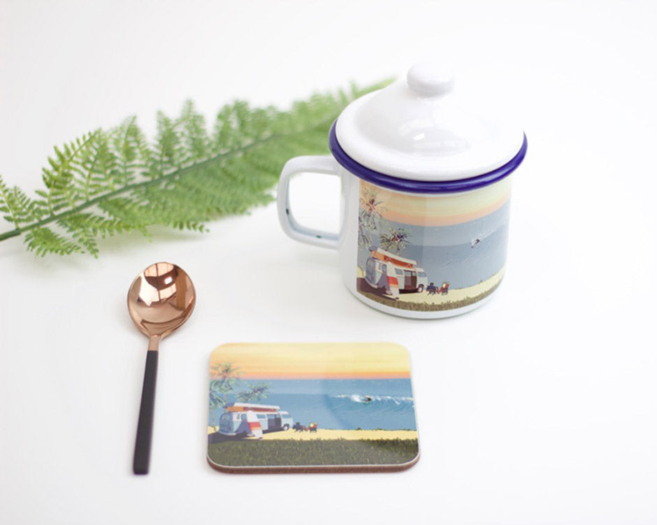 Weekend Explorer |  Surf Enamel Mug