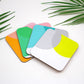 Lime|Grey Dip Coaster