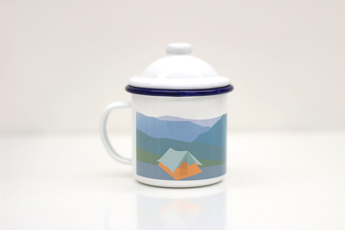 Get the Set: Weekend Explorer | Enamel Mugs With Lids