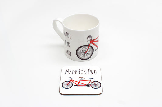 Tandem Bone China Mug