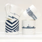 Dazzle Ship Bone China Mug