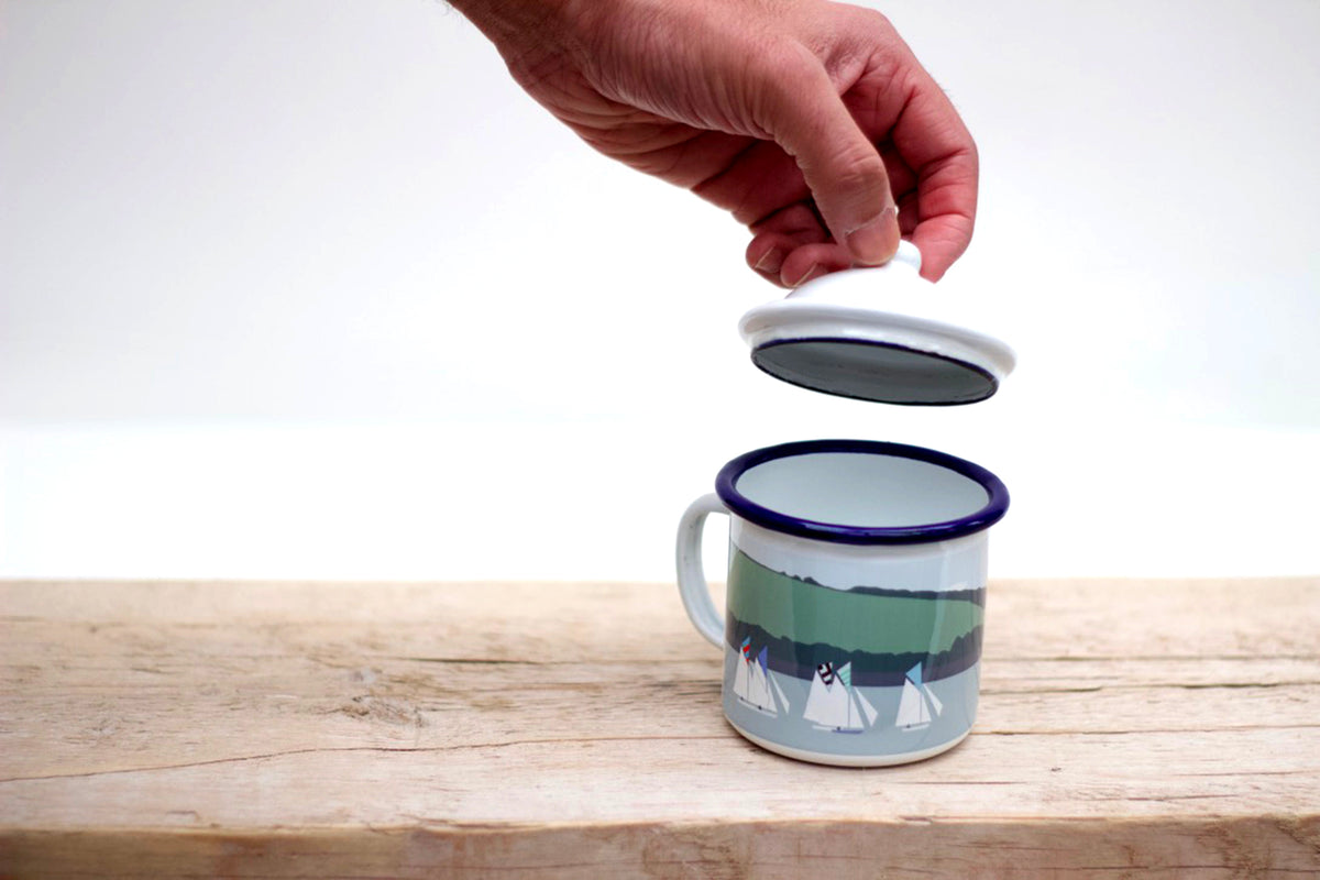 Get the Set: Weekend Explorer | Enamel Mugs With Lids
